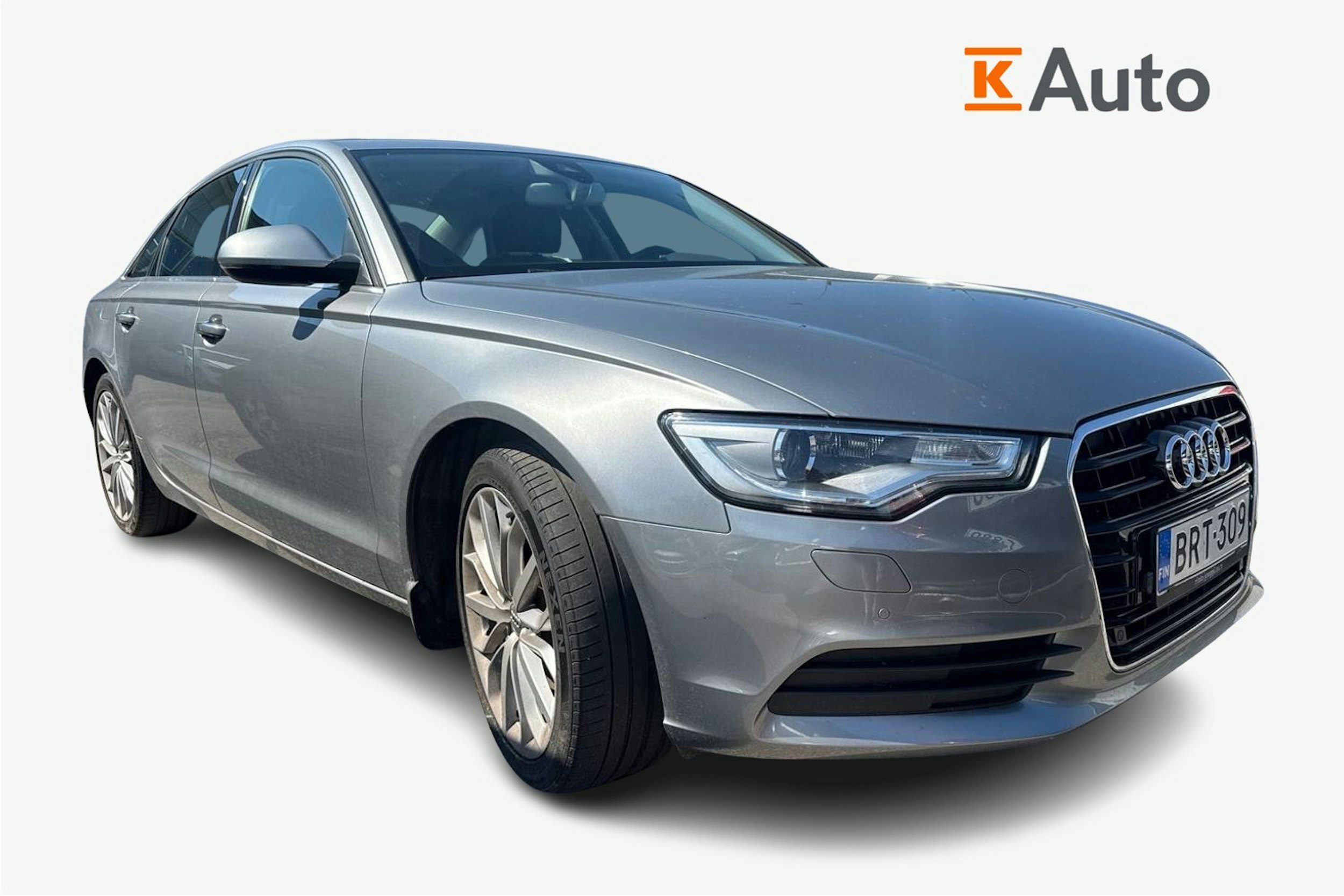 harmaa Audi A6 2014 kuva 1.
