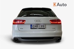 Valkoinen Audi A6 2014 kuva 3.