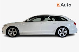 Valkoinen Audi A6 2014 kuva 6.