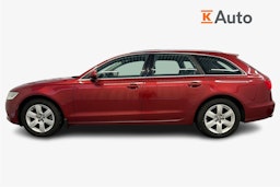 punainen Audi A6 2014 kuva 5.