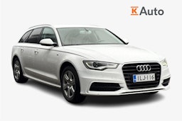 valkoinen Audi A6 2014 kuva 1.