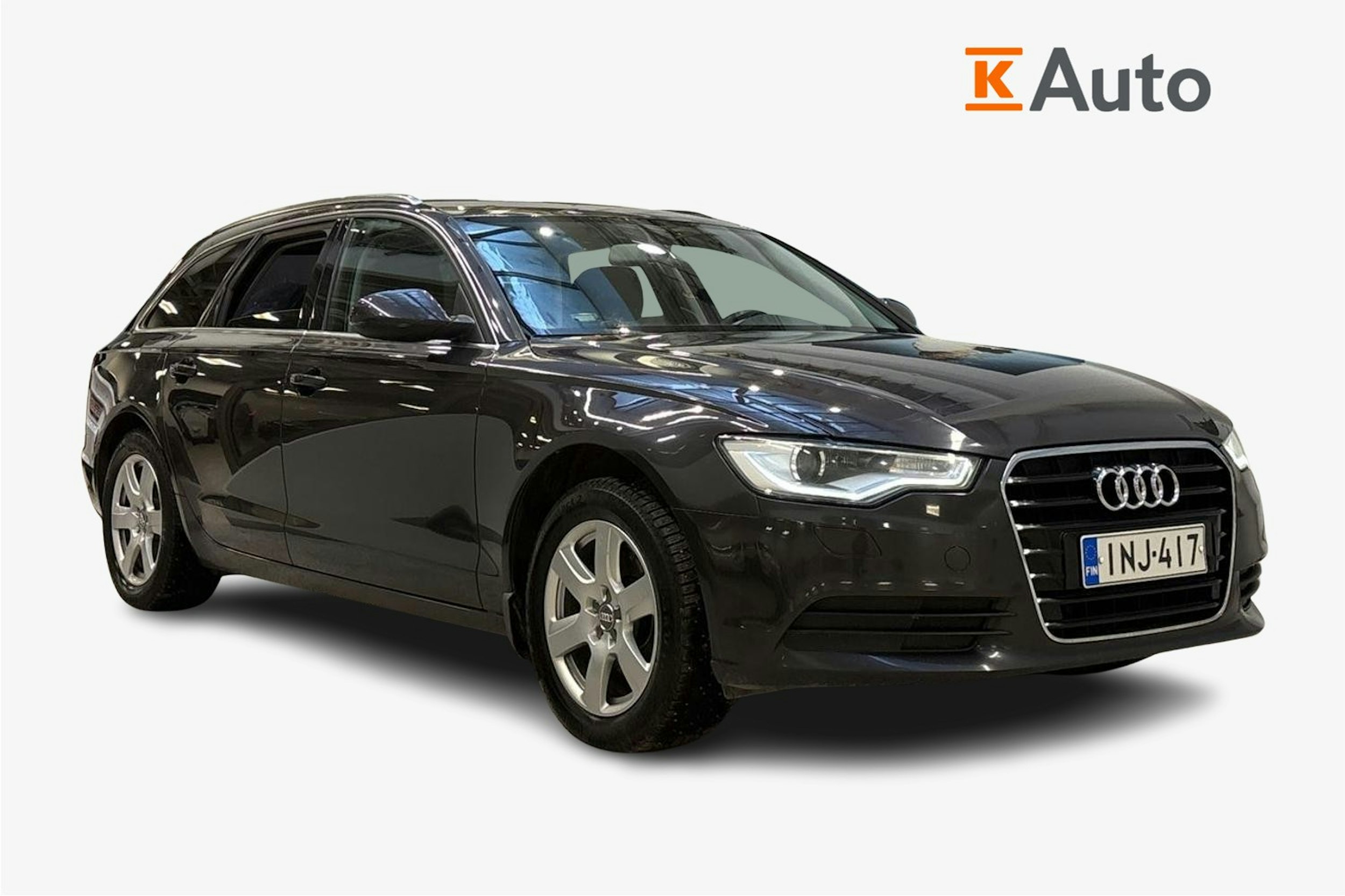 harmaa Audi A6 2014 kuva 1.