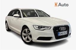 valkoinen Audi A6 2014 kuva 1.