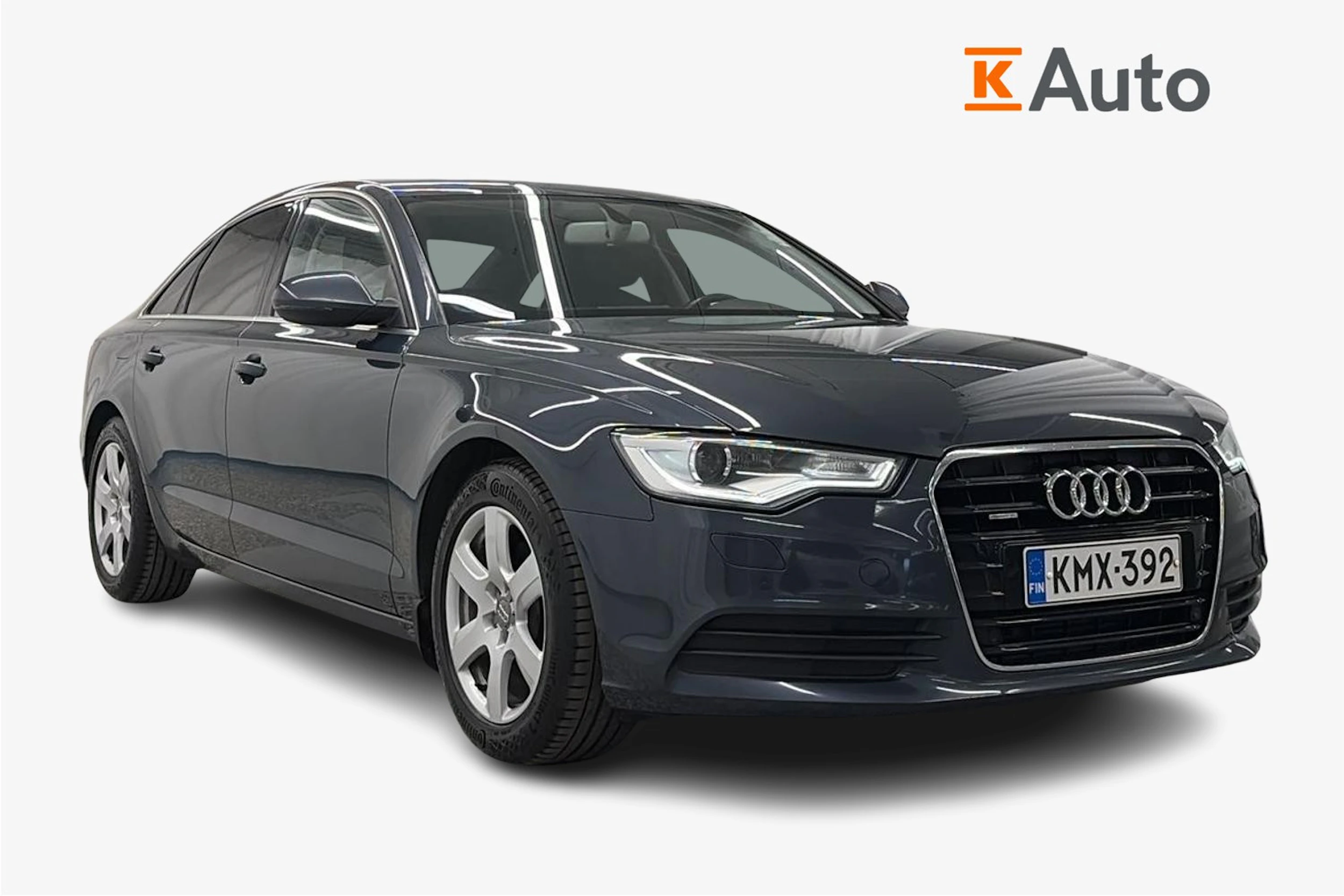 sininen Audi A6 2014 kuva 1.