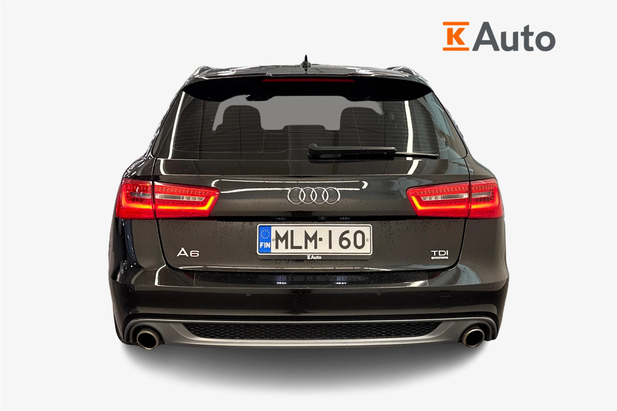 musta Audi A6 2014 kuva 4.