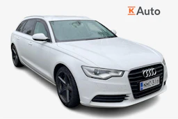 valkoinen Audi A6 2014 kuva 1.