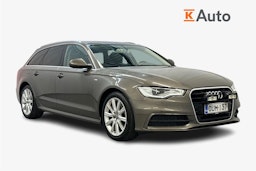 harmaa Audi A6 2014 kuva 1.