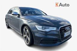 Sininen Audi A6 2014 kuva 1.