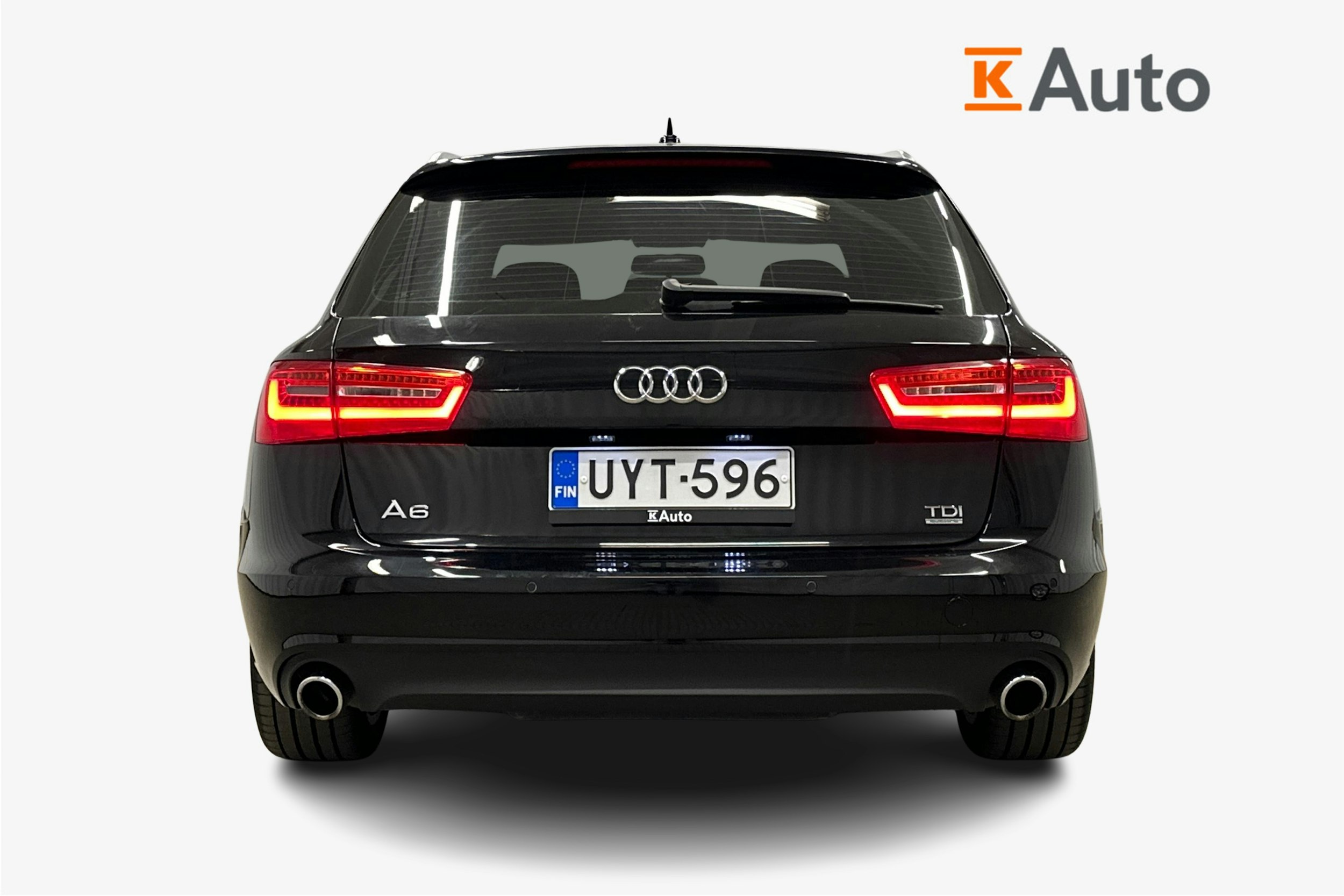 musta Audi A6 2014 kuva 3.