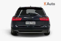Sininen Audi A6 2014 kuva 3.