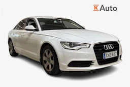 valkoinen Audi A6 2014 kuva 1.
