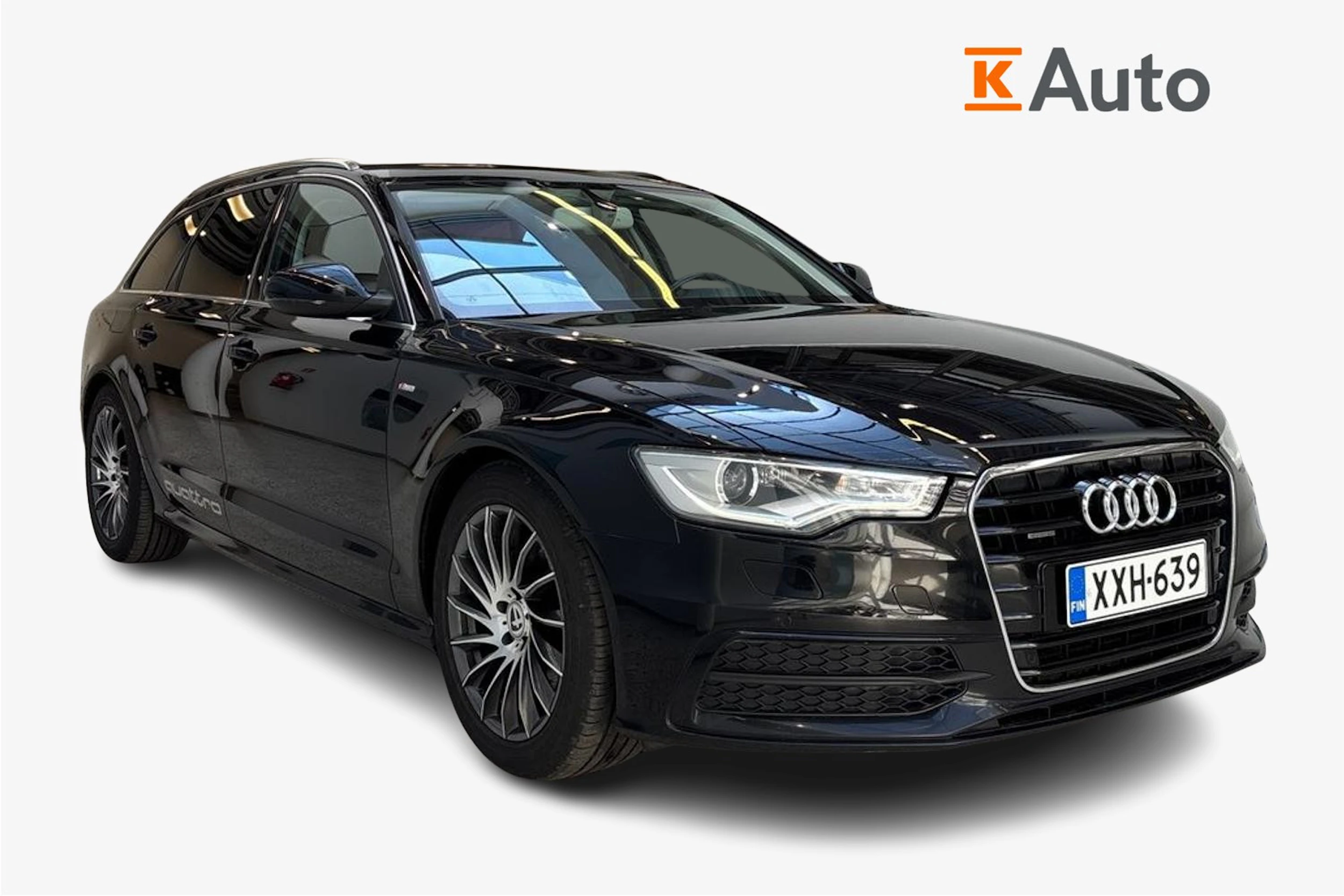 musta Audi A6 2014 kuva 1.