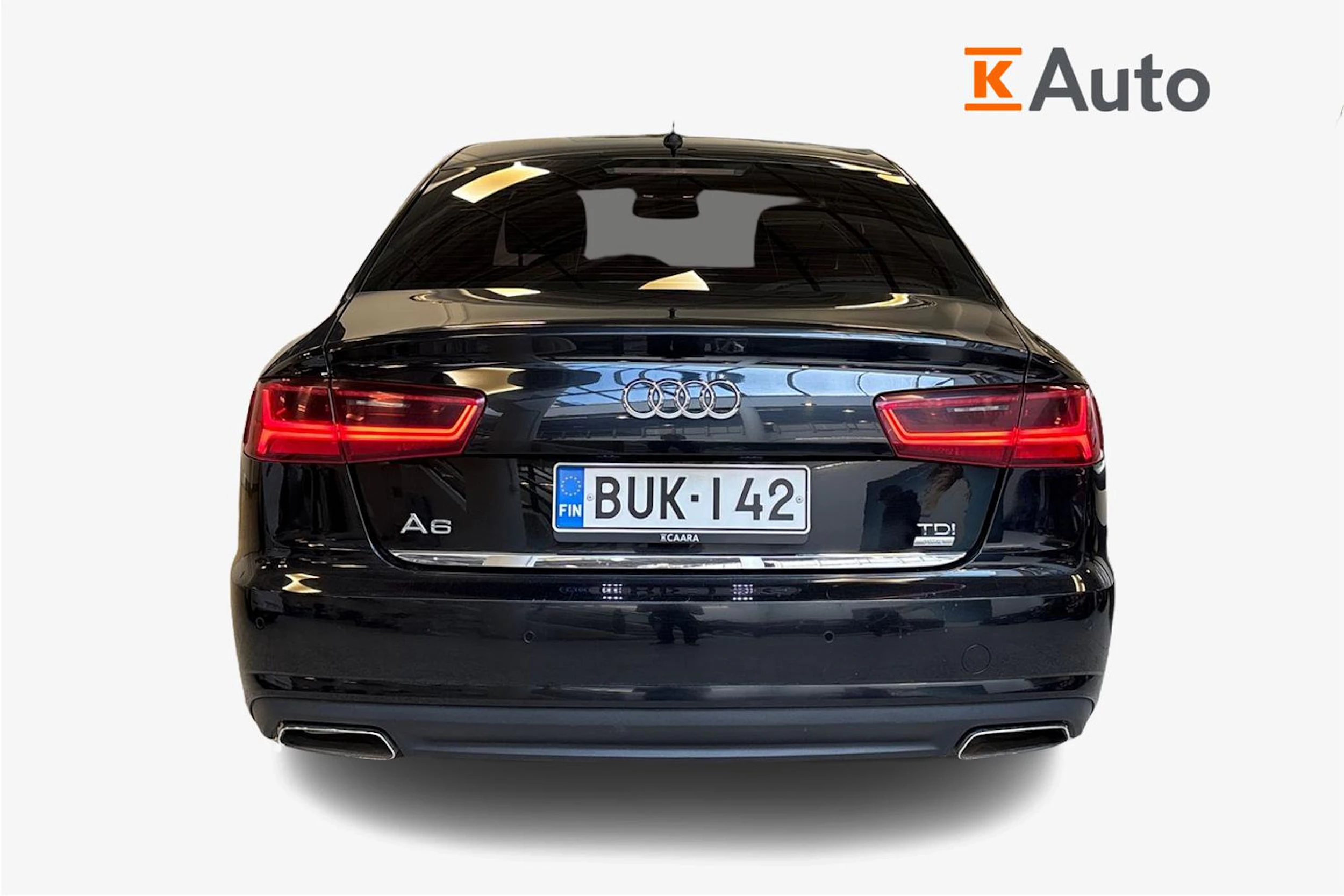 musta Audi A6 2015 kuva 4.