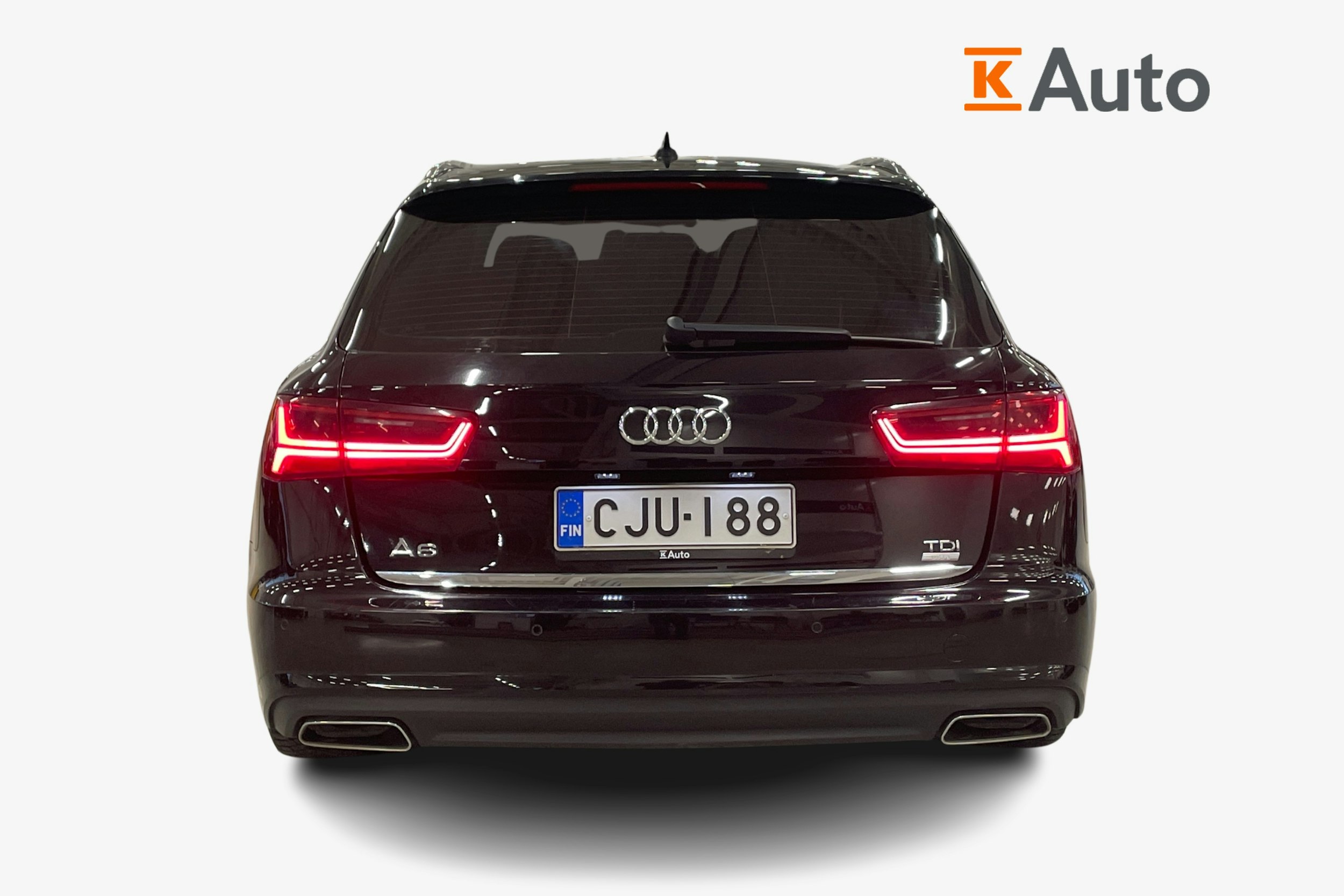 musta Audi A6 2015 kuva 3.