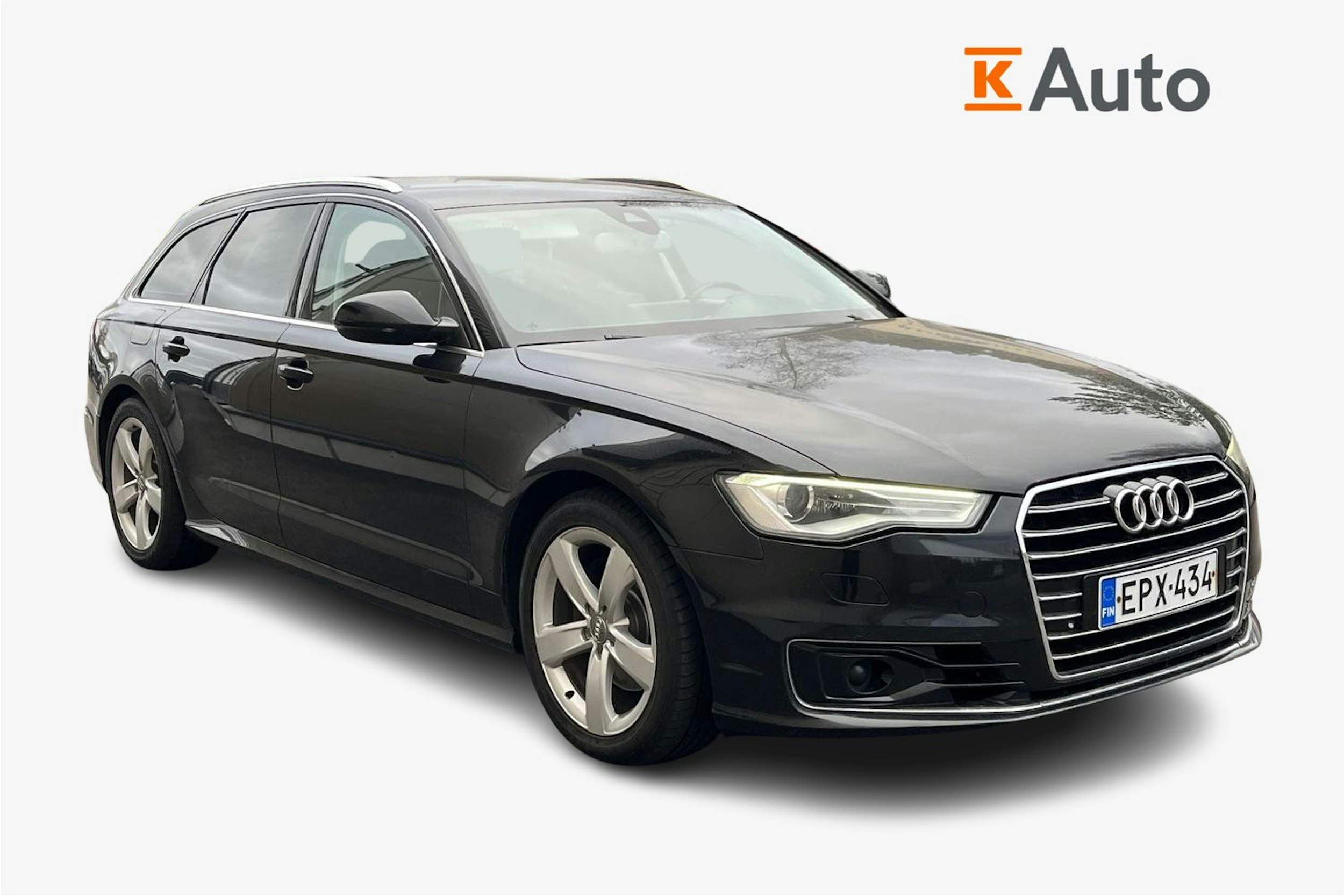 musta Audi A6 2015 kuva 1.