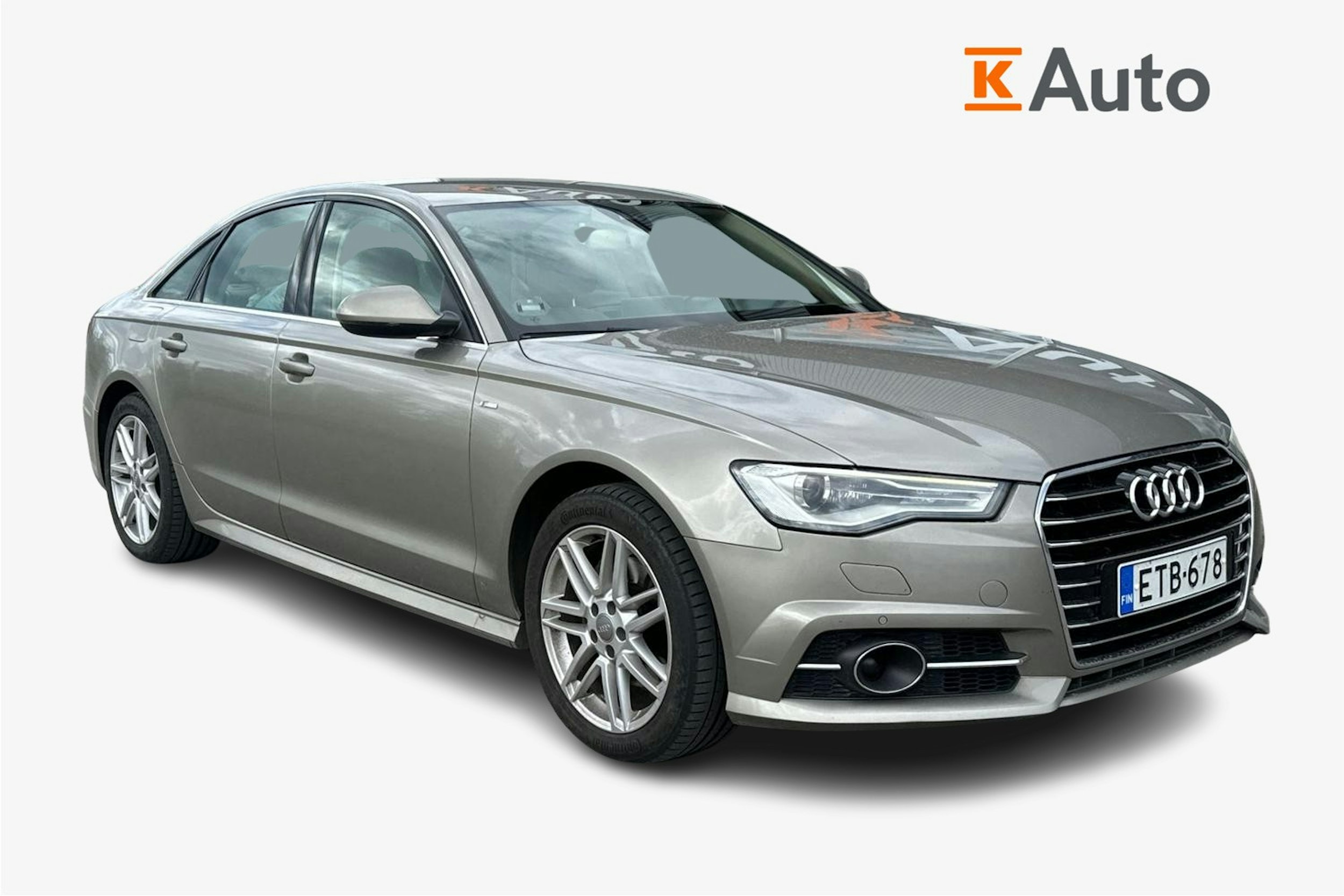 ruskea (beige) Audi A6 2015 kuva 1.