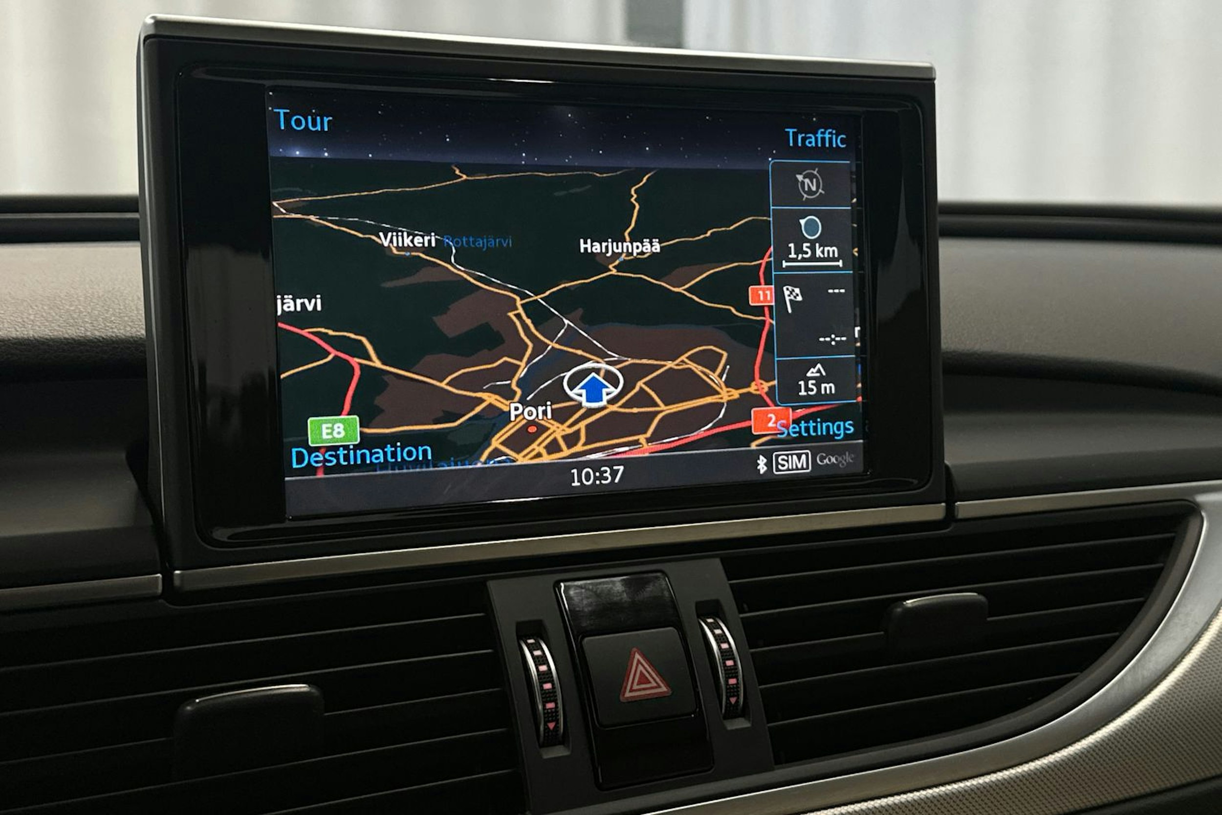 ruskea (beige) Audi A6 2015 kuva 16.