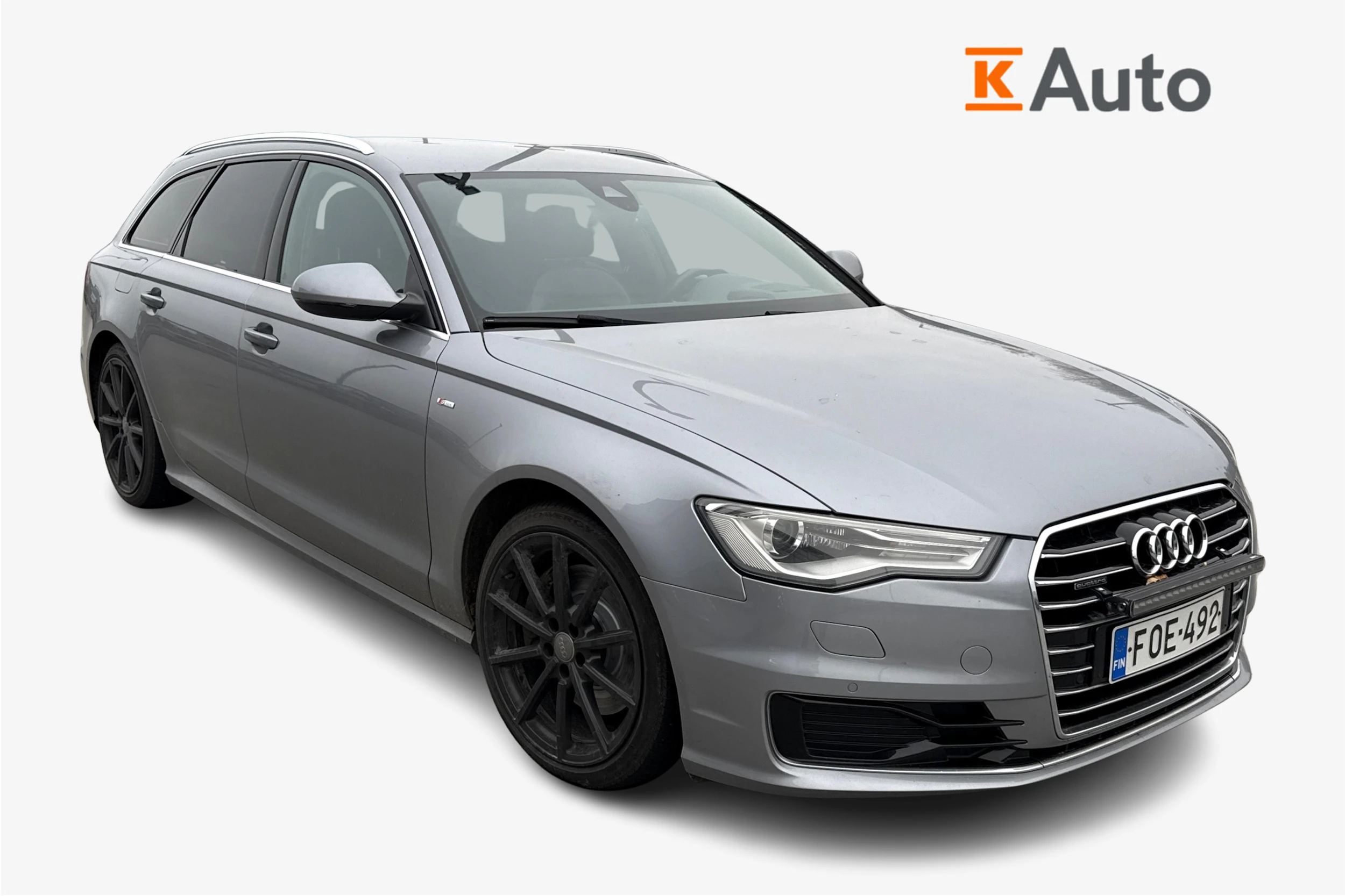 harmaa Audi A6 2015 kuva 1.
