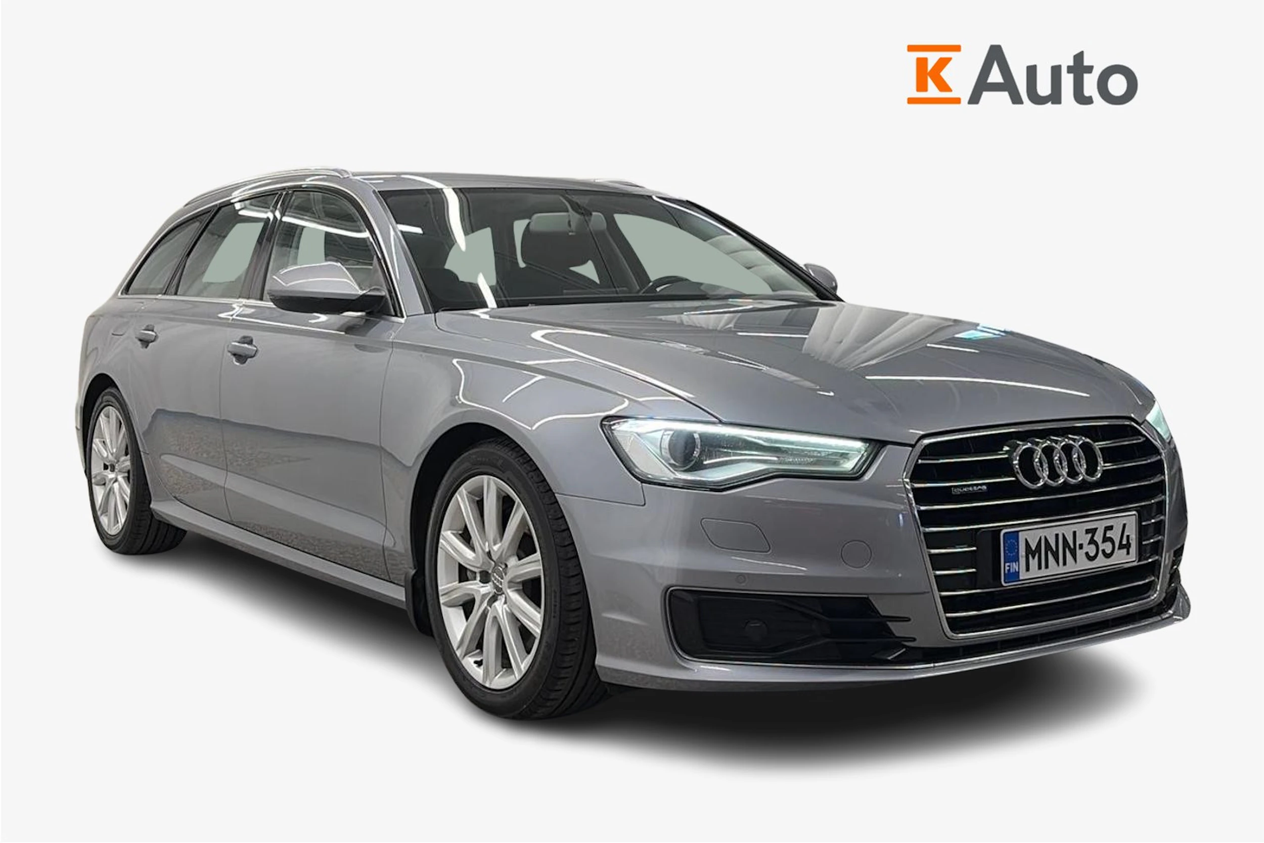met. harmaa Audi A6 2015 kuva 1.
