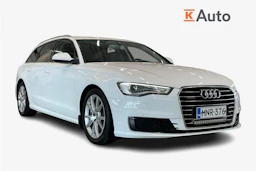 valkoinen Audi A6 2015 kuva 1.