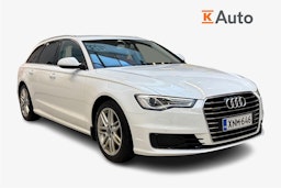 valkoinen Audi A6 2015 kuva 1.