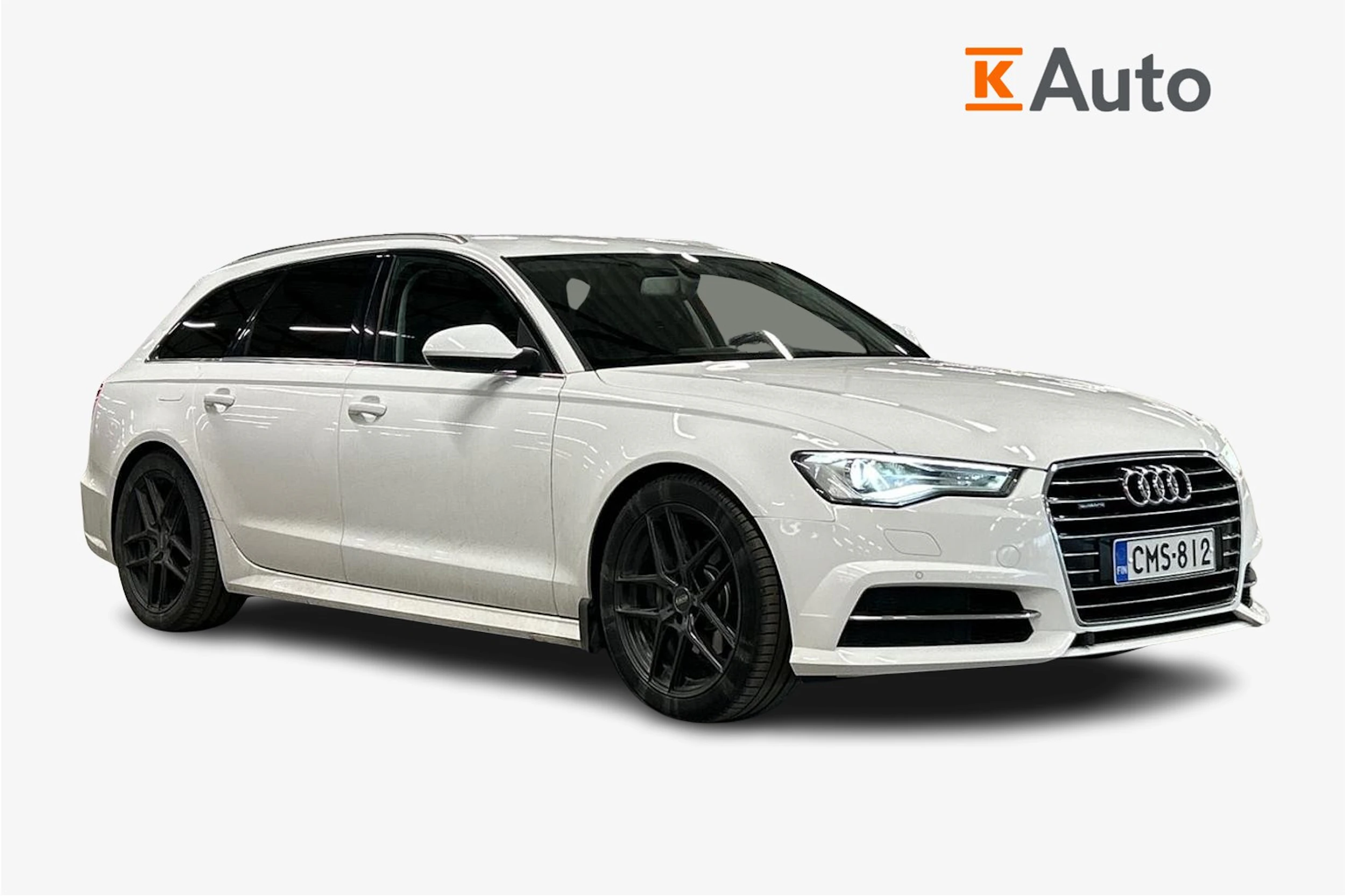 valkoinen Audi A6 2016 kuva 1.