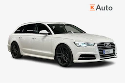 valkoinen Audi A6 2016 kuva 1.