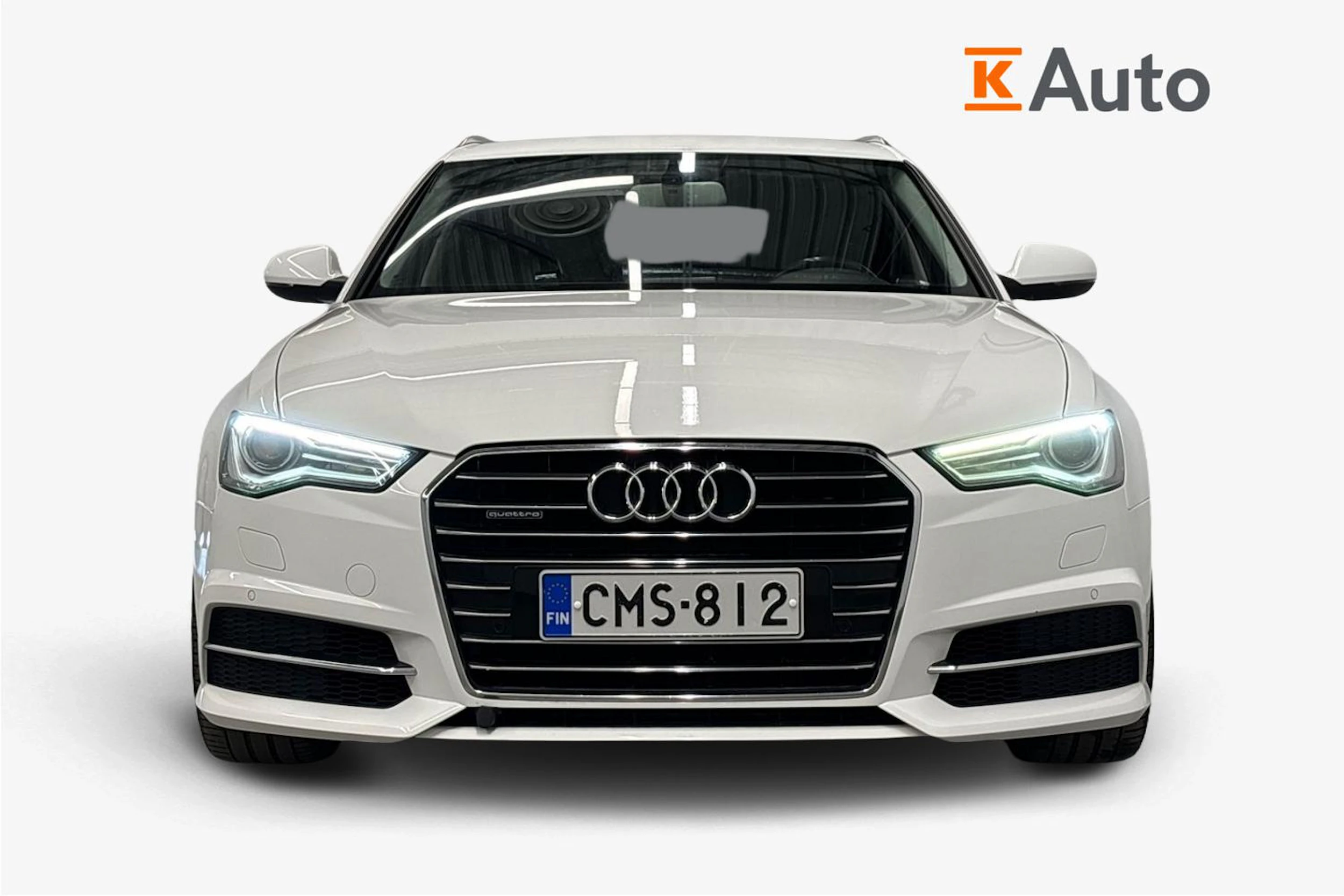 valkoinen Audi A6 2016 kuva 4.