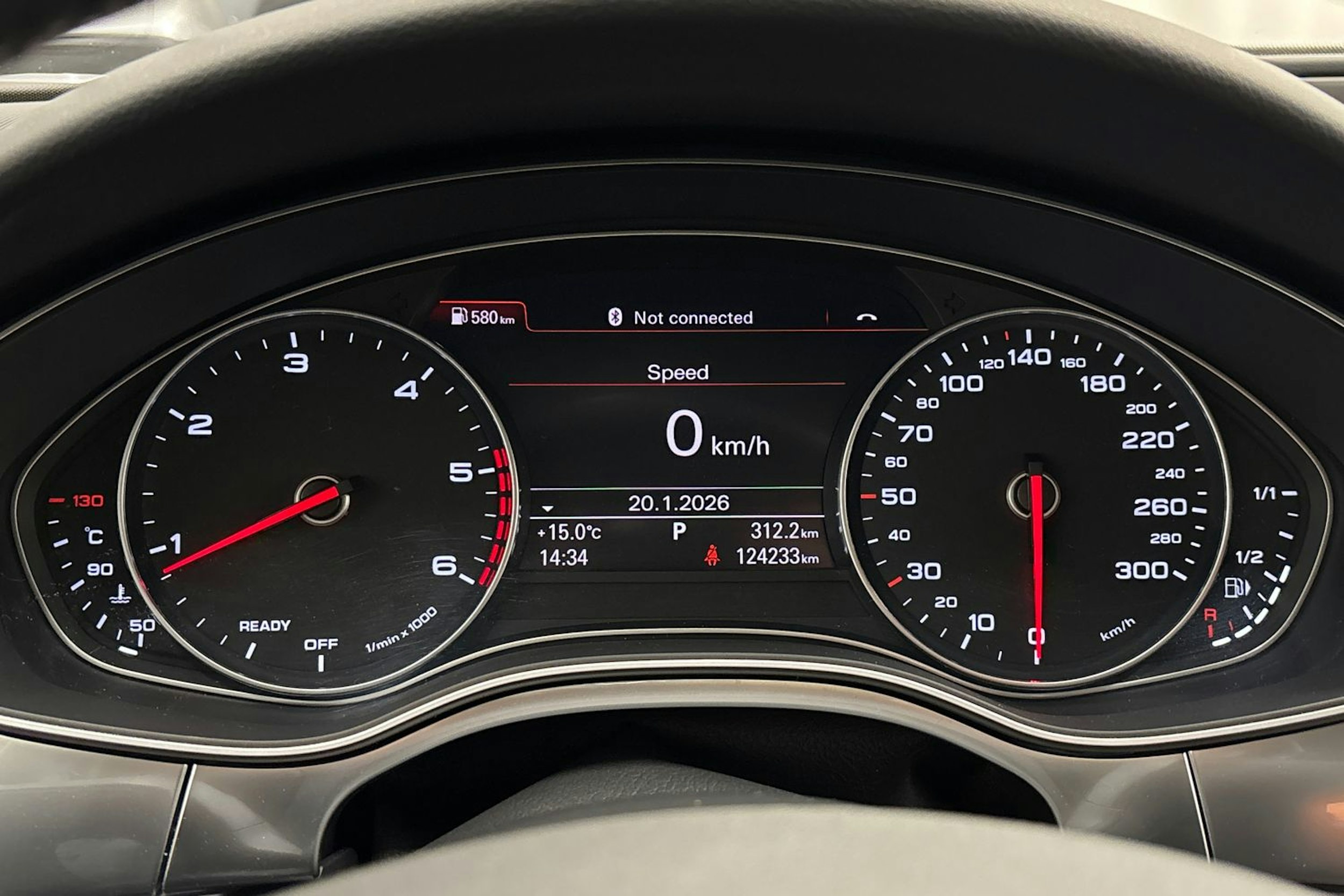 valkoinen Audi A6 2016 kuva 20.