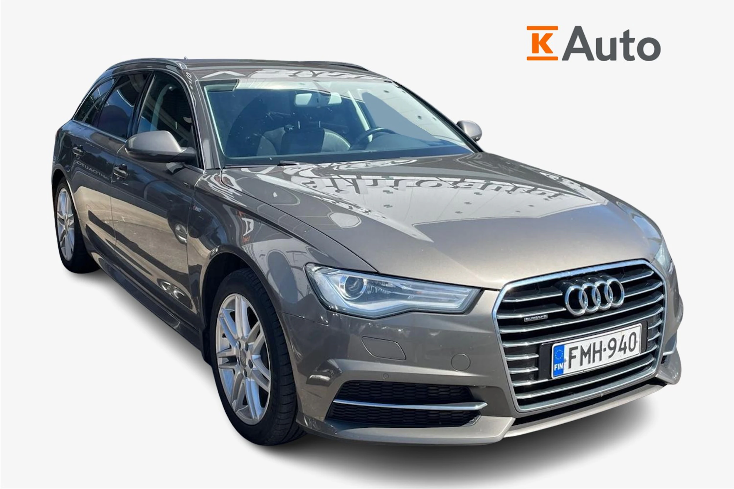 harmaa Audi A6 2016 kuva 1.