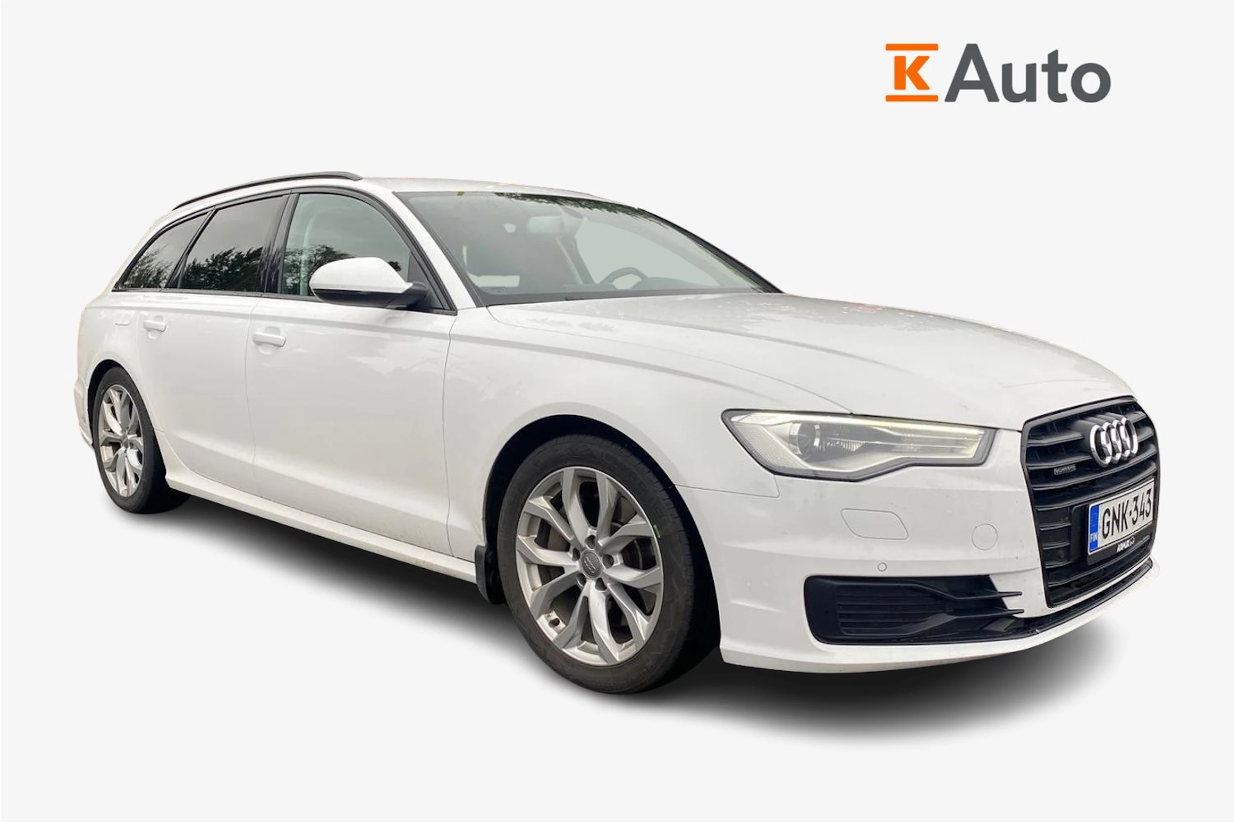 Valkoinen Audi A6 2016 kuva 1.