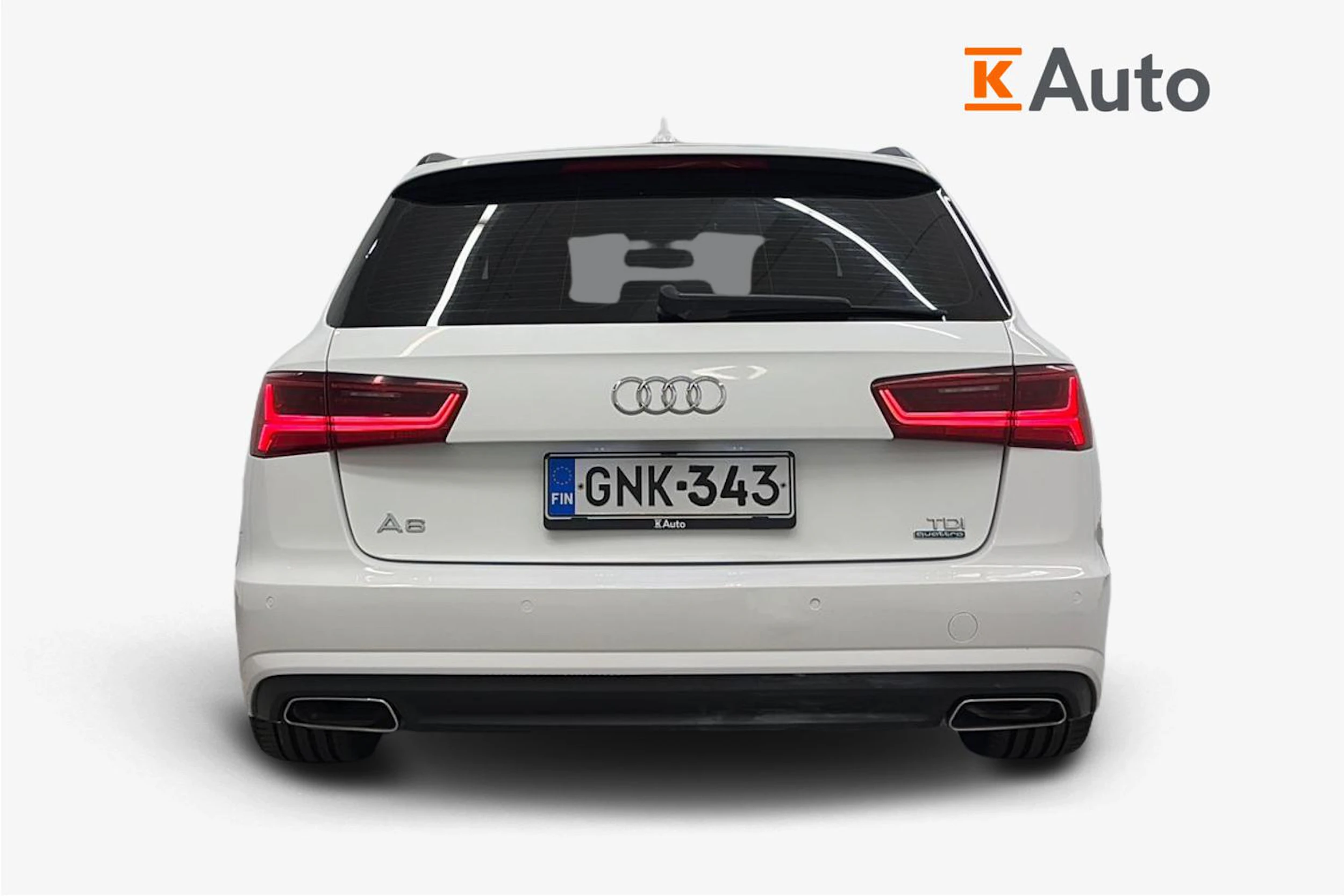 Valkoinen Audi A6 2016 kuva 4.