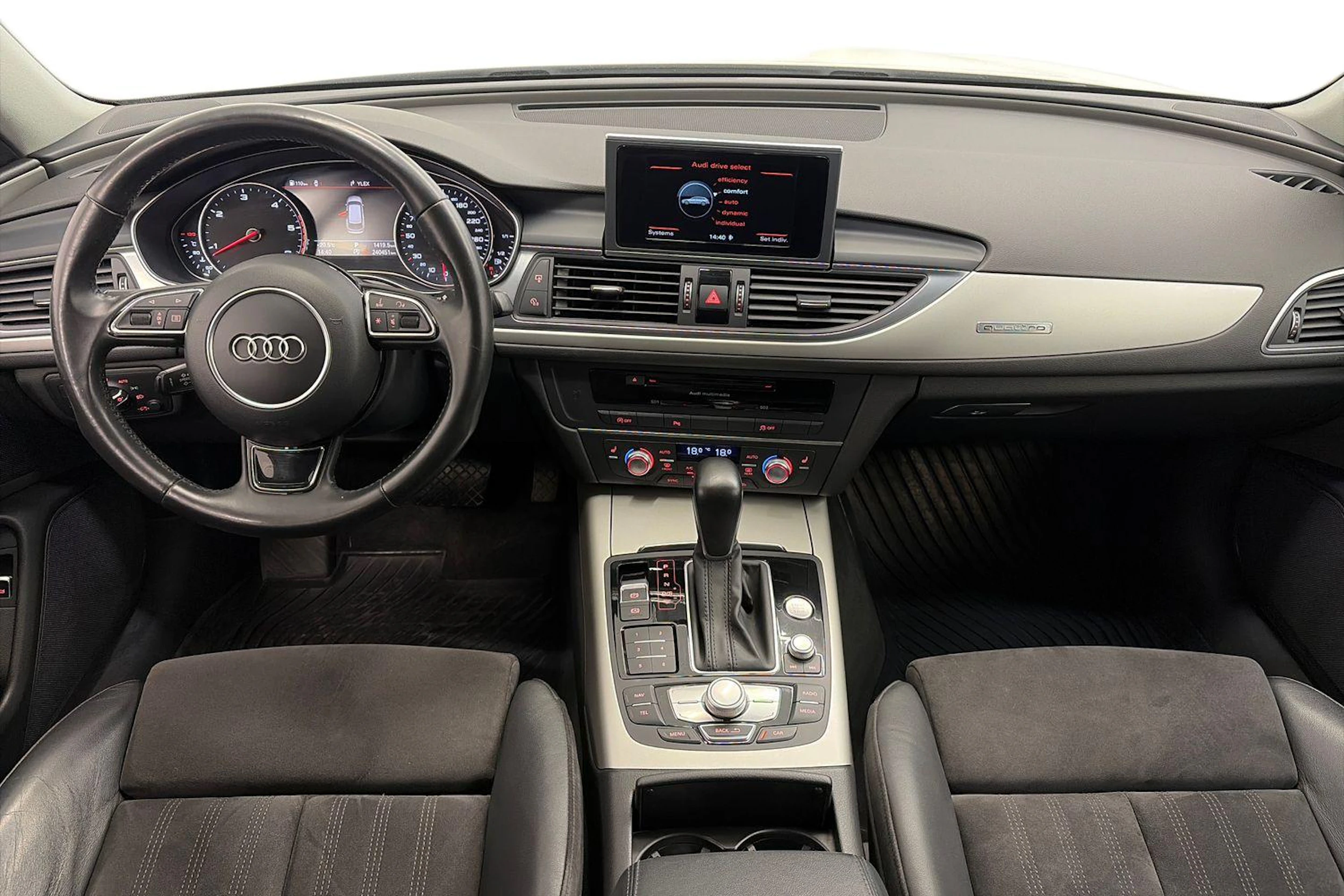 Valkoinen Audi A6 2016 kuva 9.