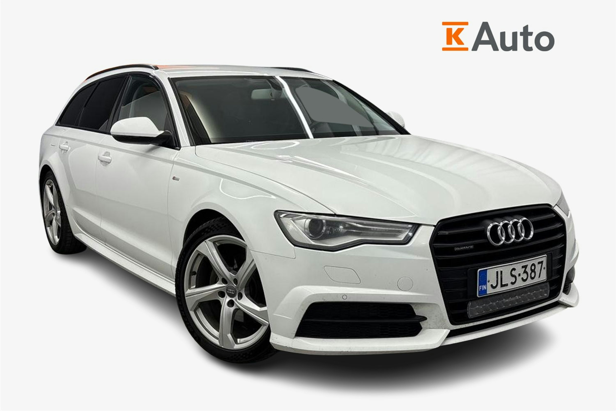 valkoinen Audi A6 2016 kuva 1.