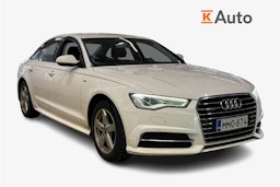 valkoinen Audi A6 2016 kuva 1.