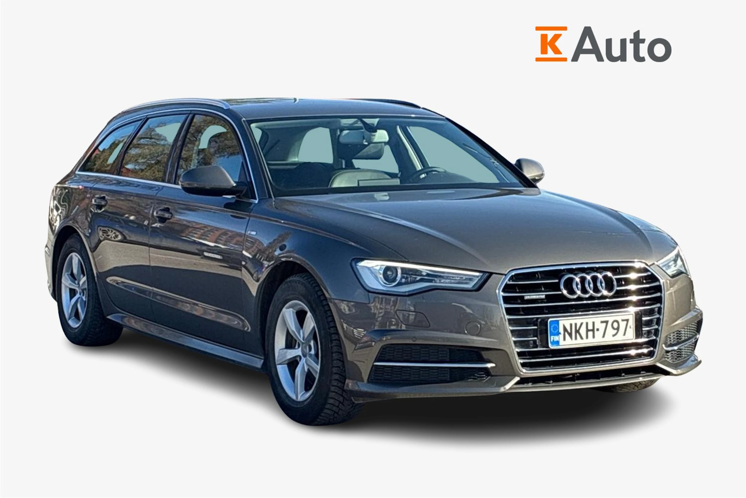 harmaa Audi A6 2016 kuva 1.