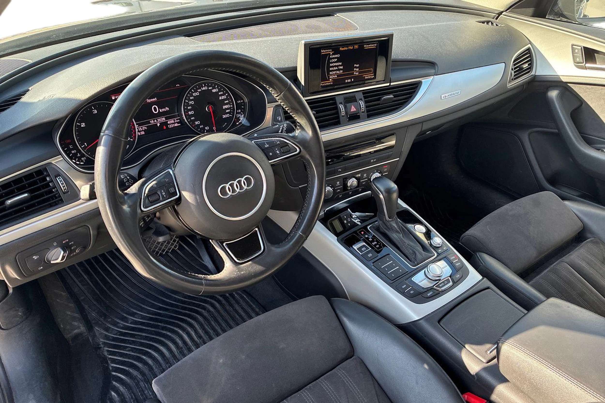 harmaa Audi A6 2016 kuva 3.