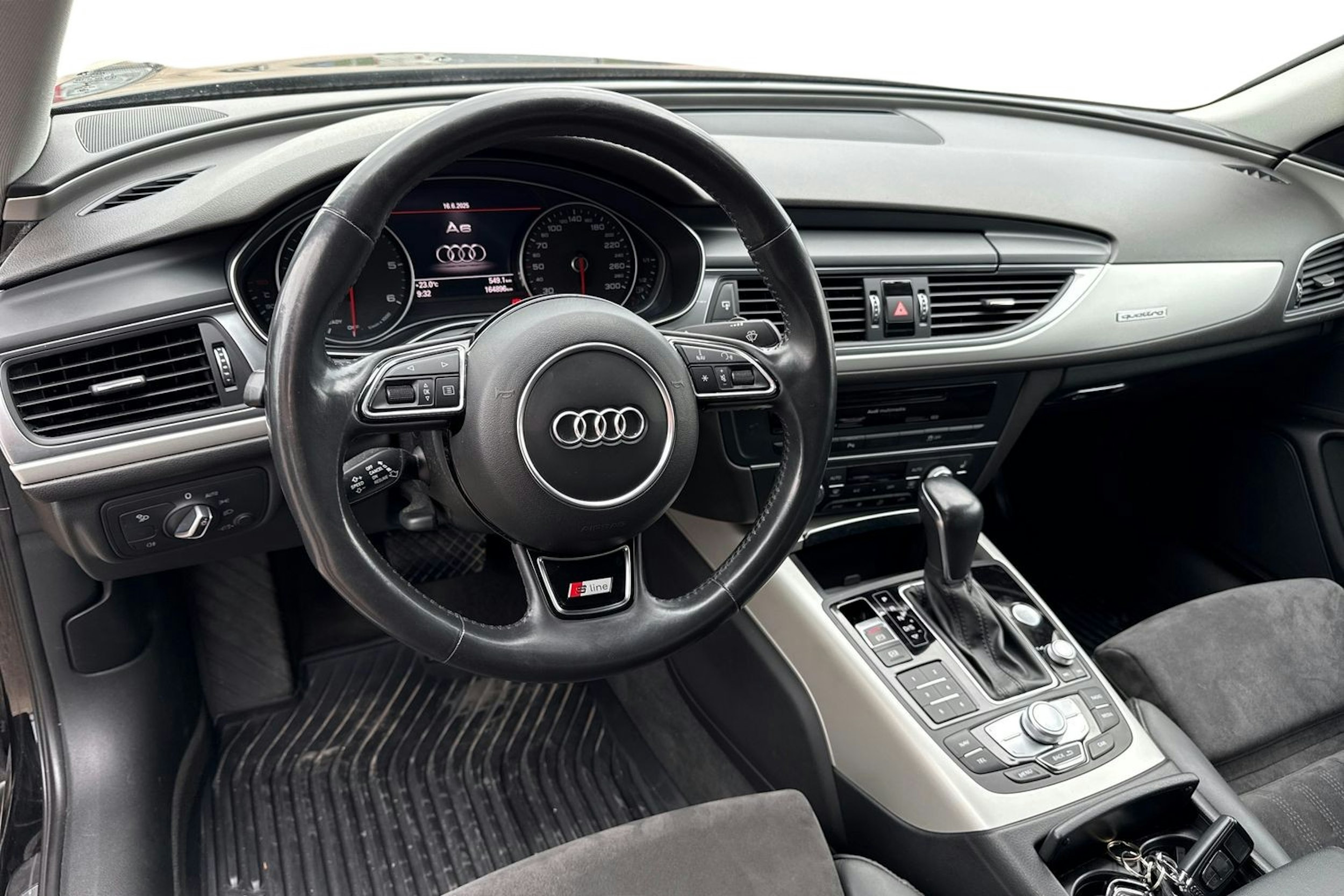 musta Audi A6 2016 kuva 3.