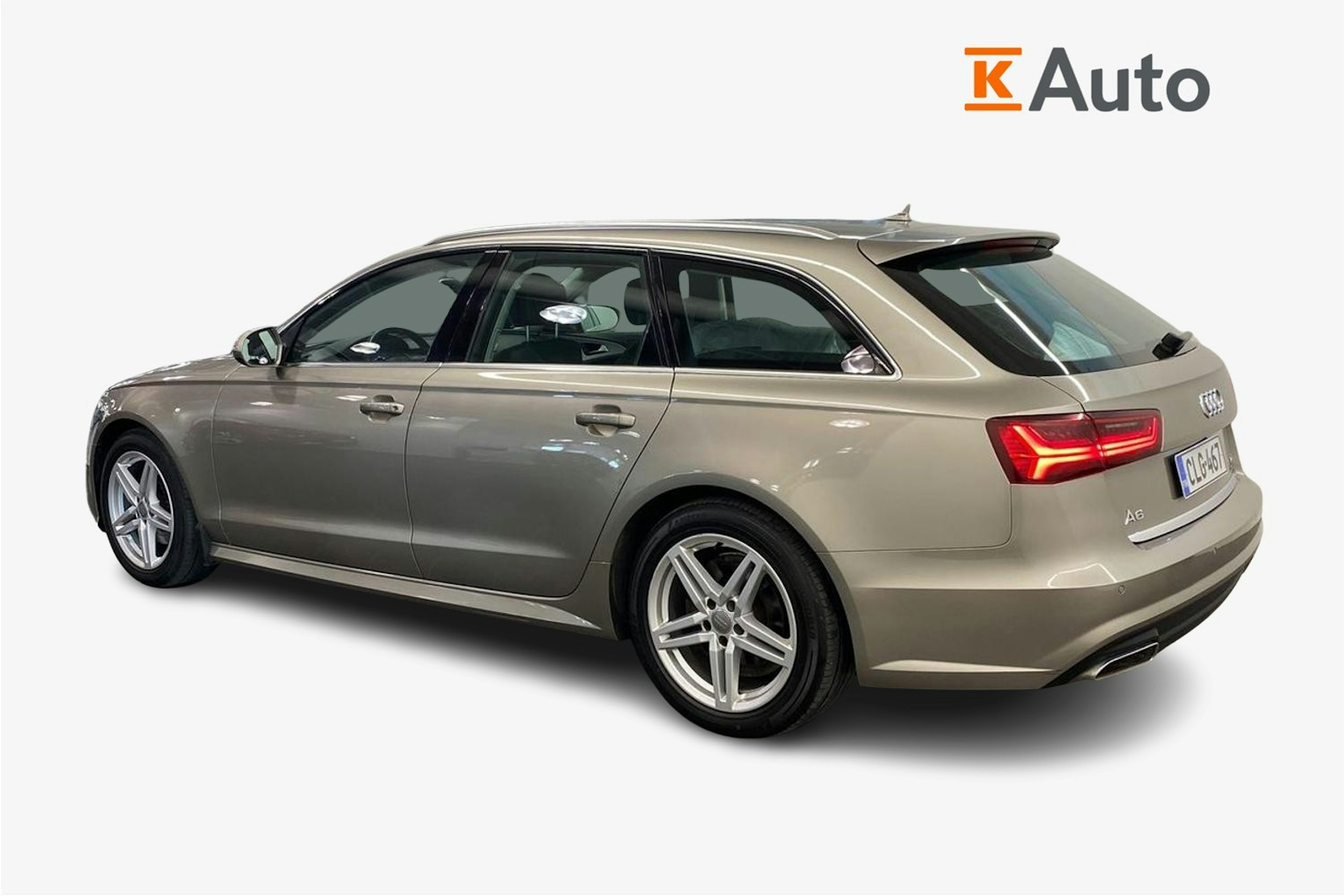 ruskea (beige) Audi A6 2017 kuva 2.