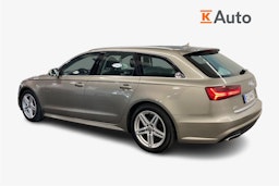 ruskea (beige) Audi A6 2017 kuva 2.