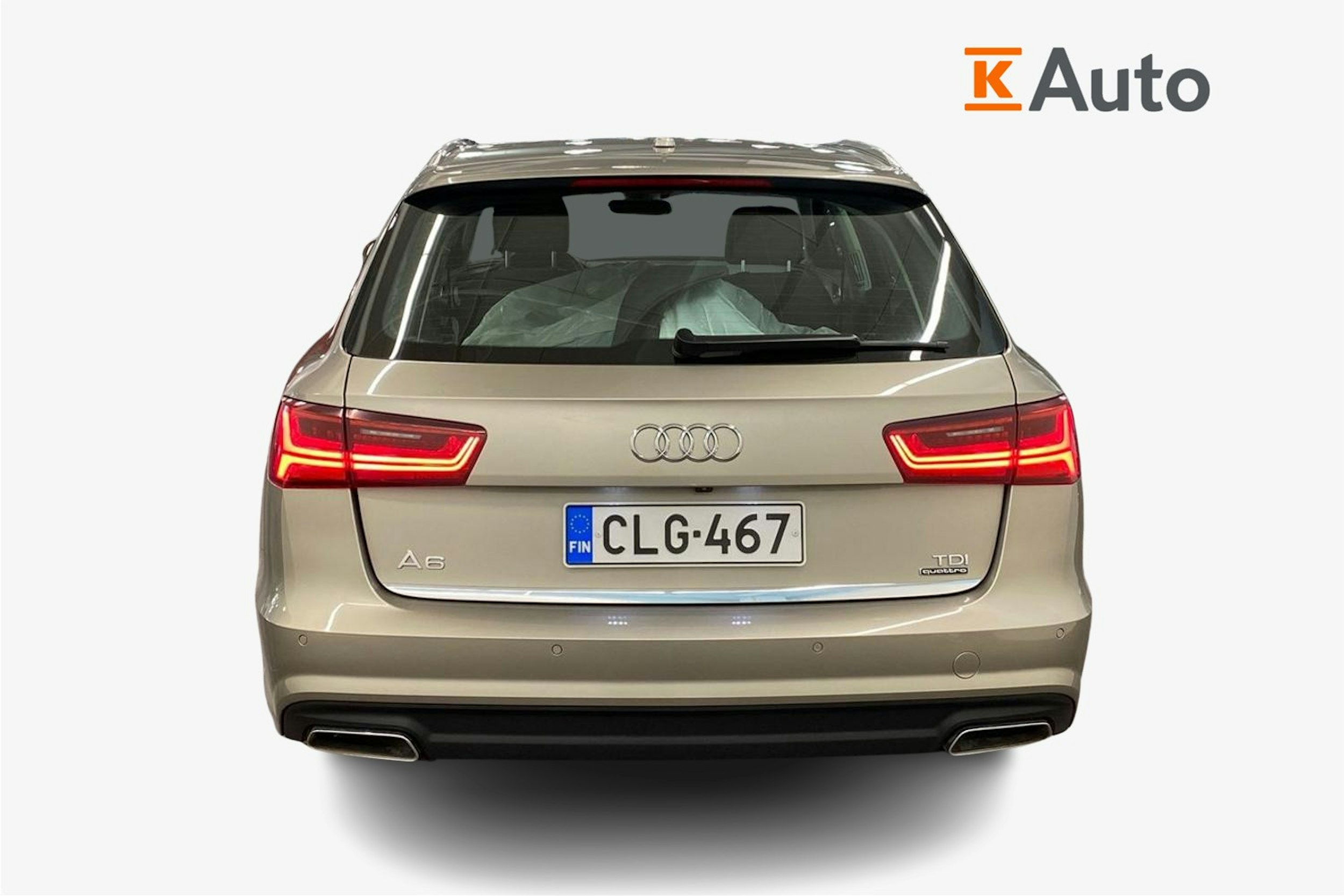 ruskea (beige) Audi A6 2017 kuva 3.