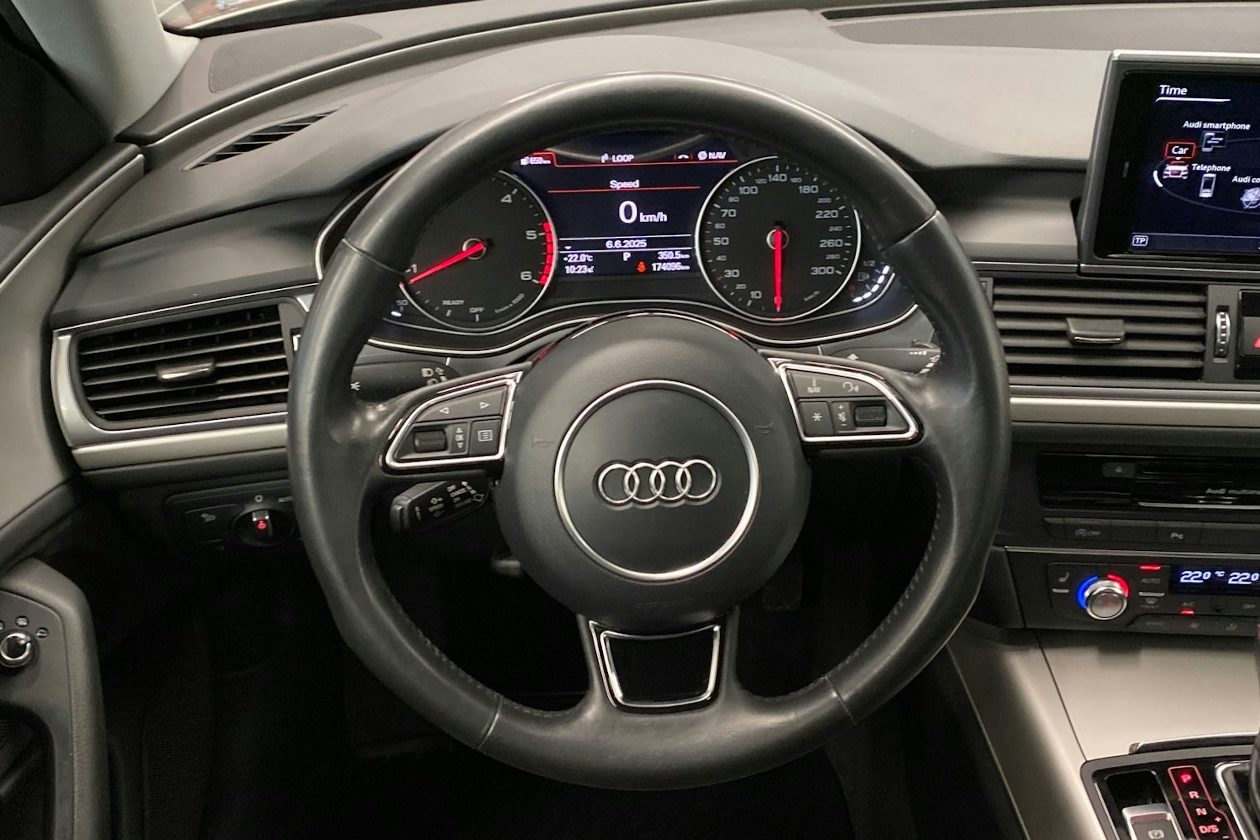 ruskea (beige) Audi A6 2017 kuva 16.