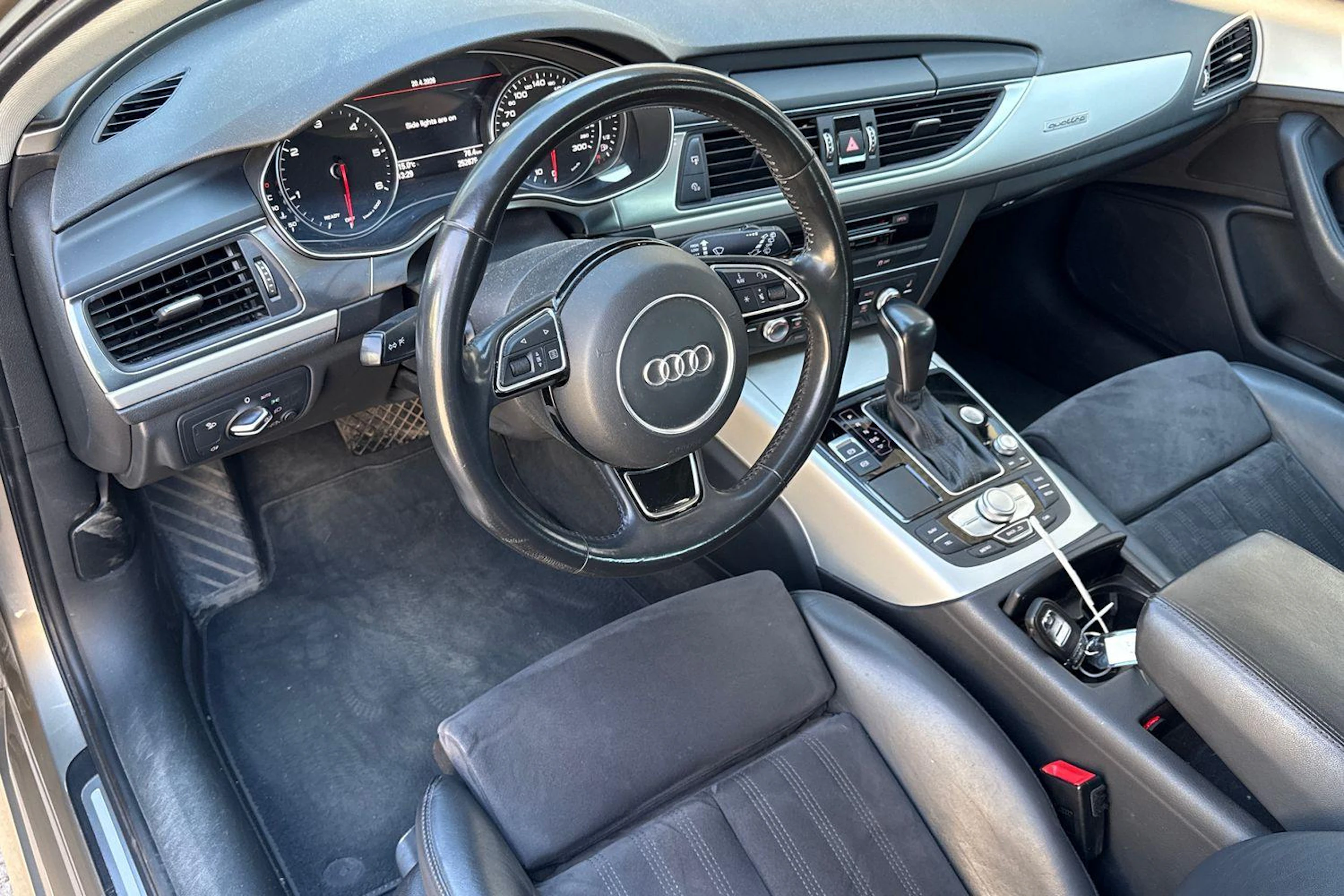 ruskea (beige) Audi A6 2017 kuva 3.