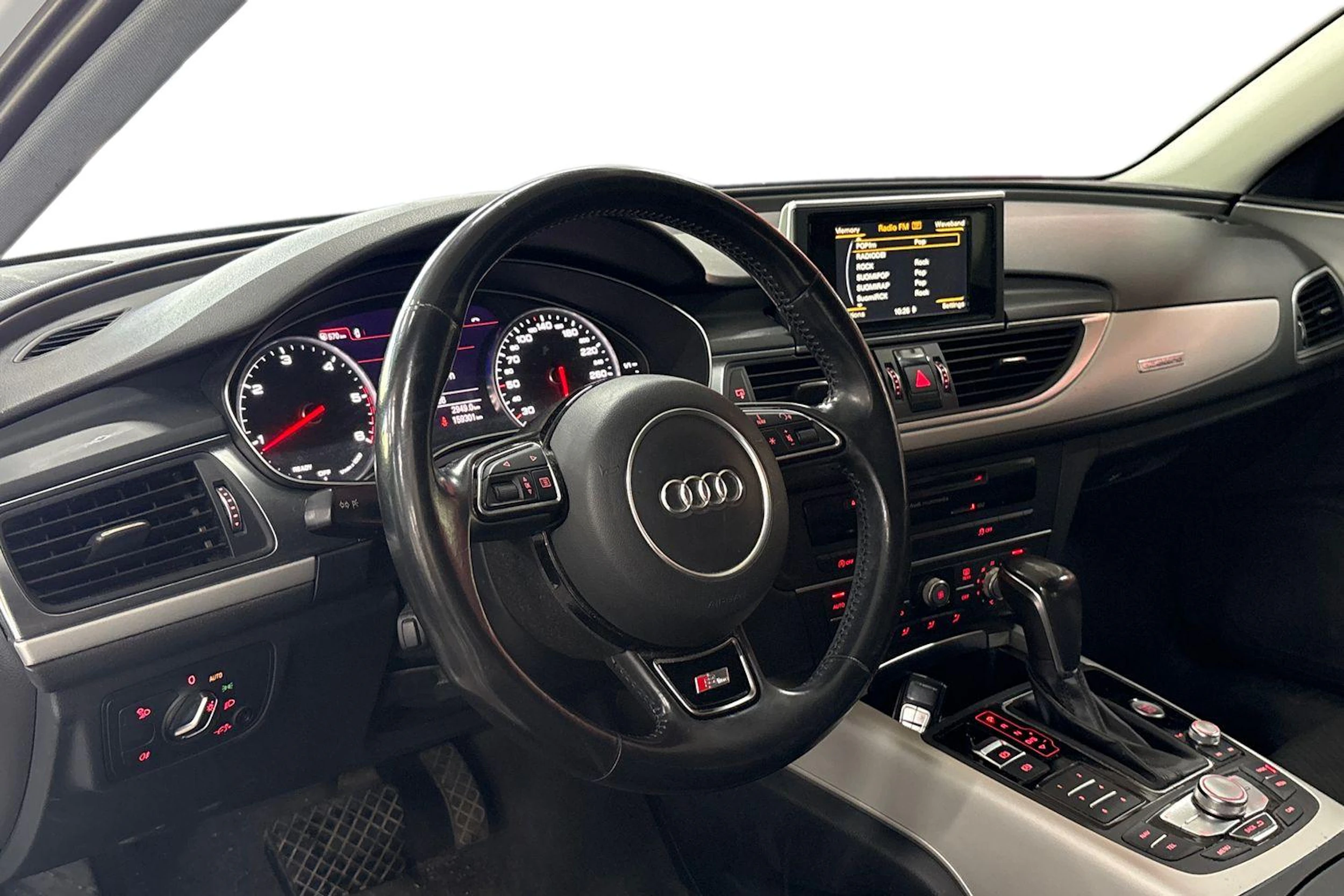 valkoinen Audi A6 2017 kuva 3.