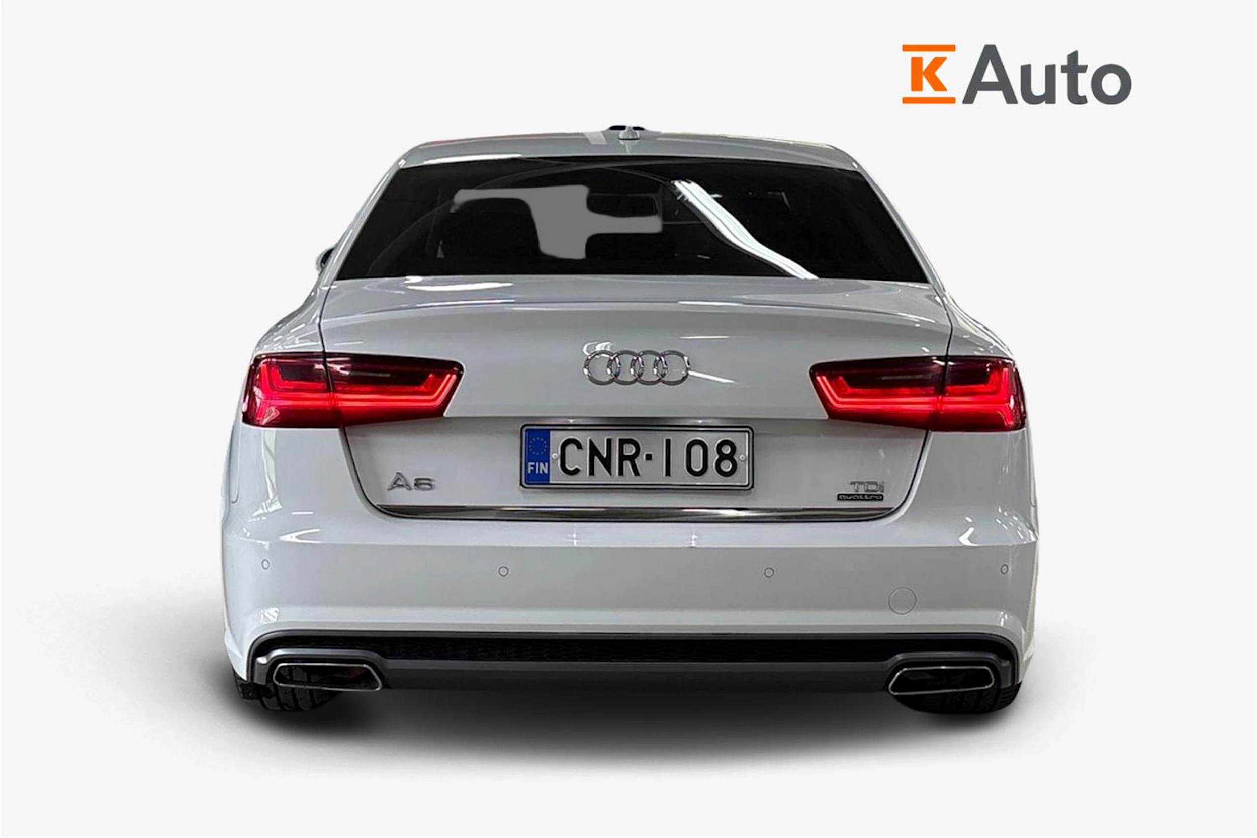 valkoinen Audi A6 2017 kuva 4.