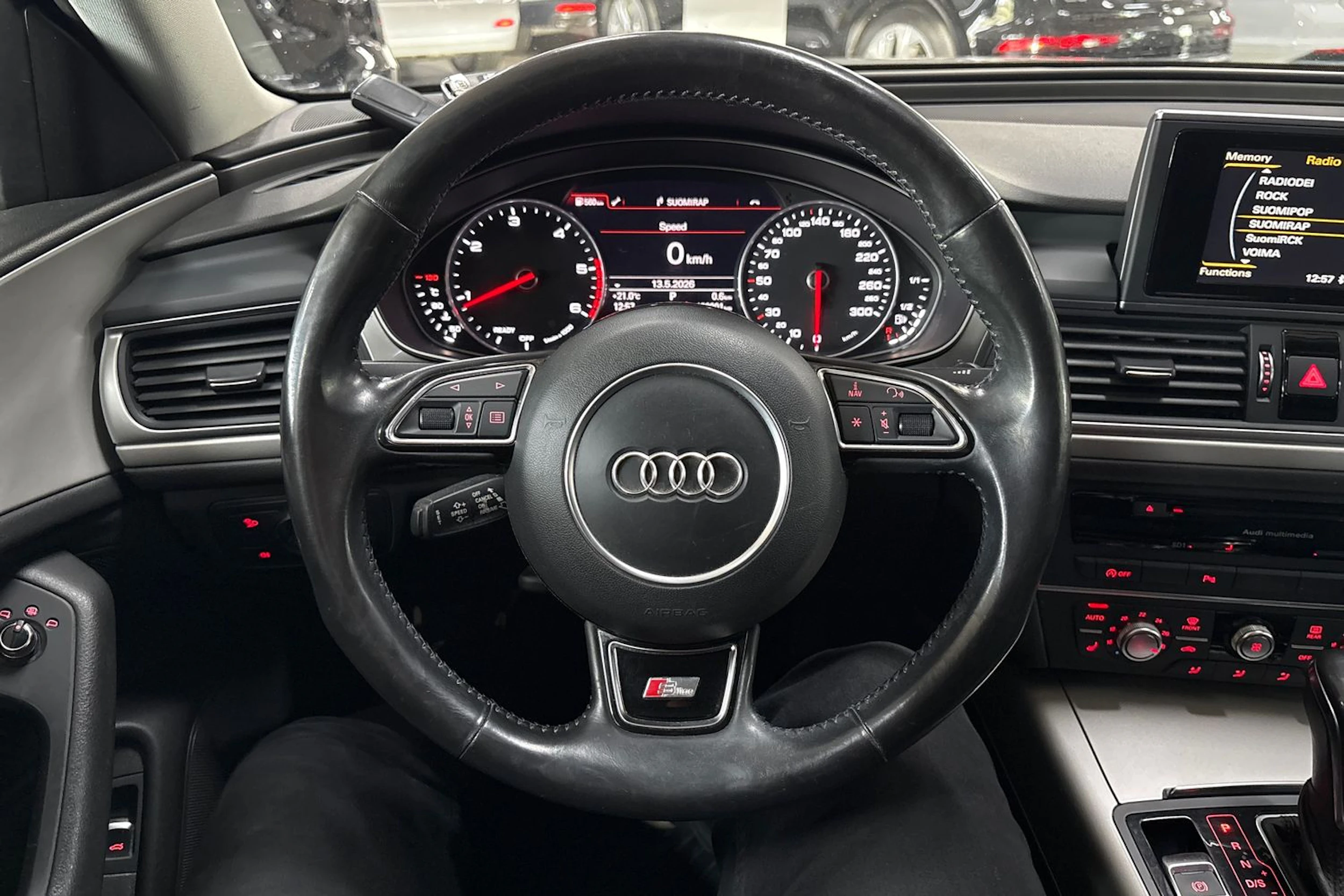 valkoinen Audi A6 2017 kuva 16.