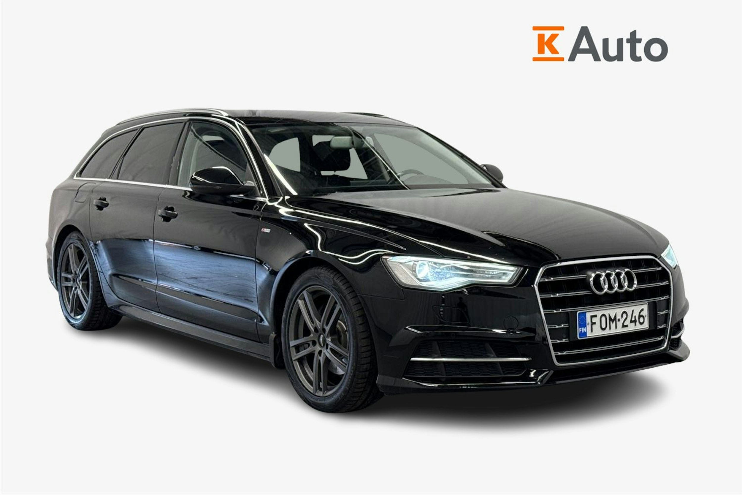 musta Audi A6 2017 kuva 1.