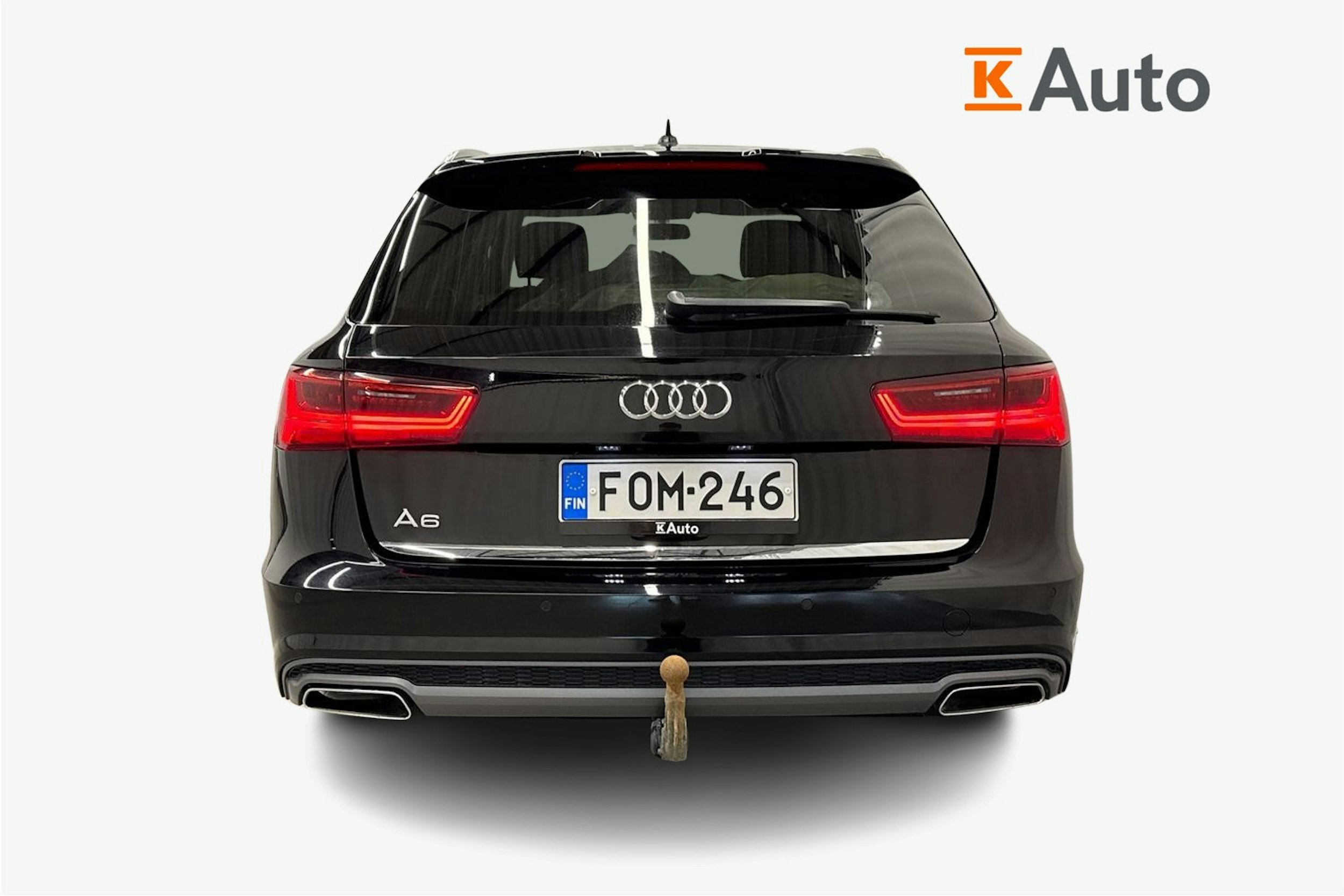 musta Audi A6 2017 kuva 3.
