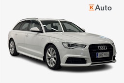 valkoinen Audi A6 2017 kuva 1.