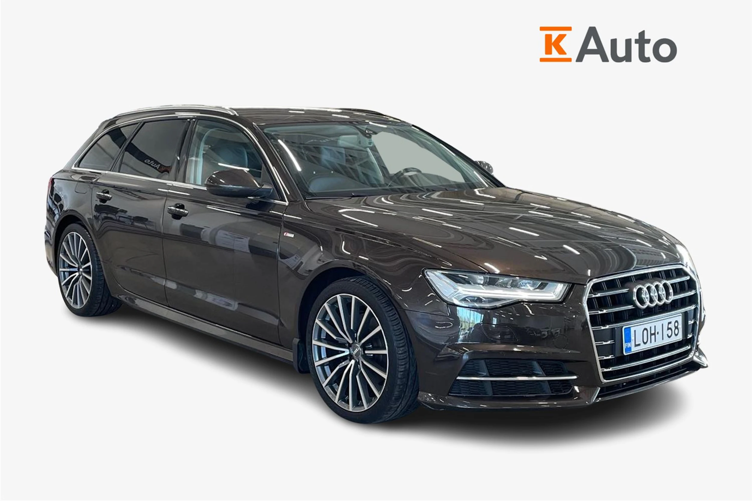 ruskea (beige) Audi A6 2018 kuva 1.